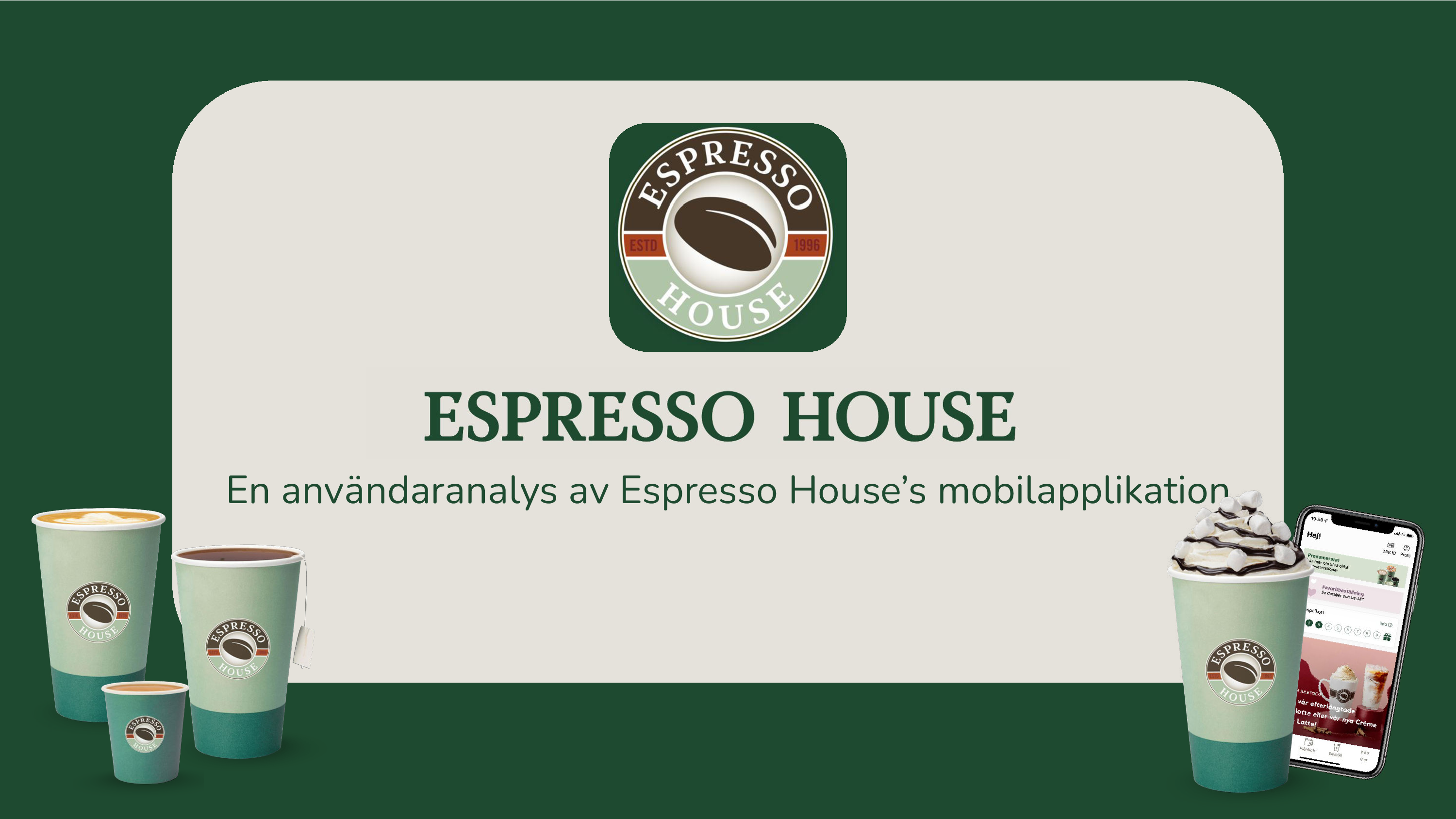 Espresso House presentation slide 1