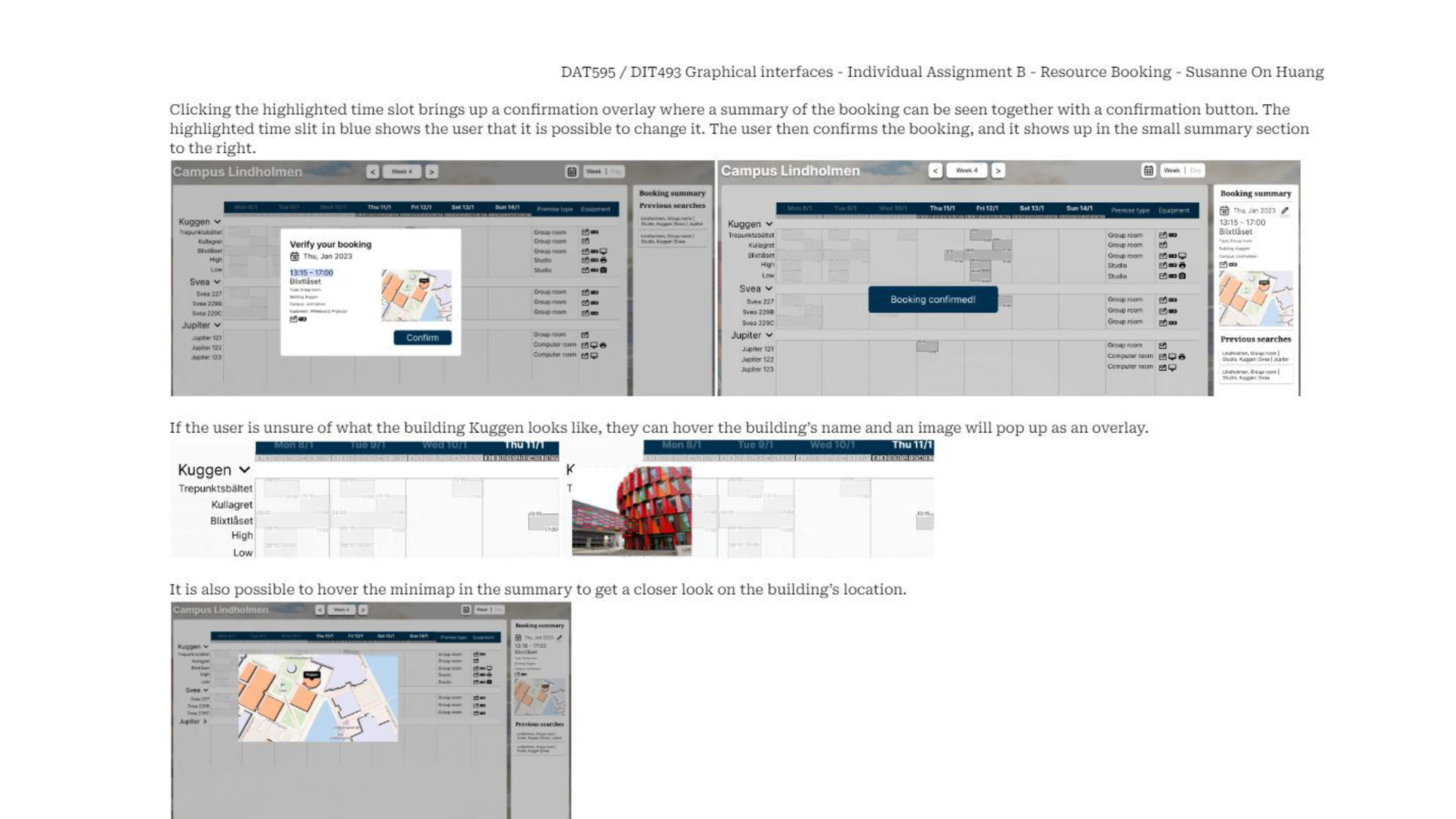 Chrooms interface overview