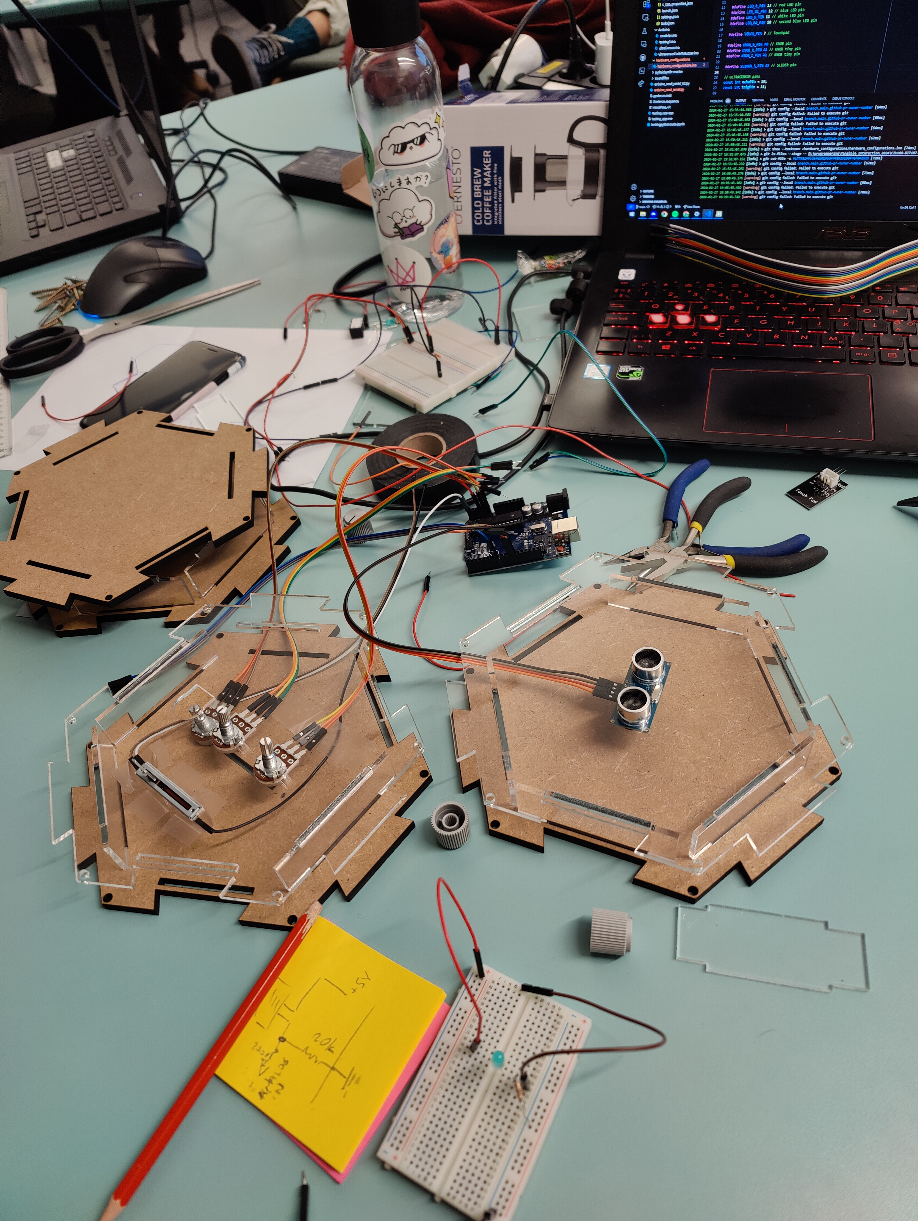 Hexasong sensor module
